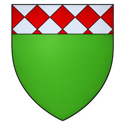 Blason officiel de la commune des Plans (Gard)