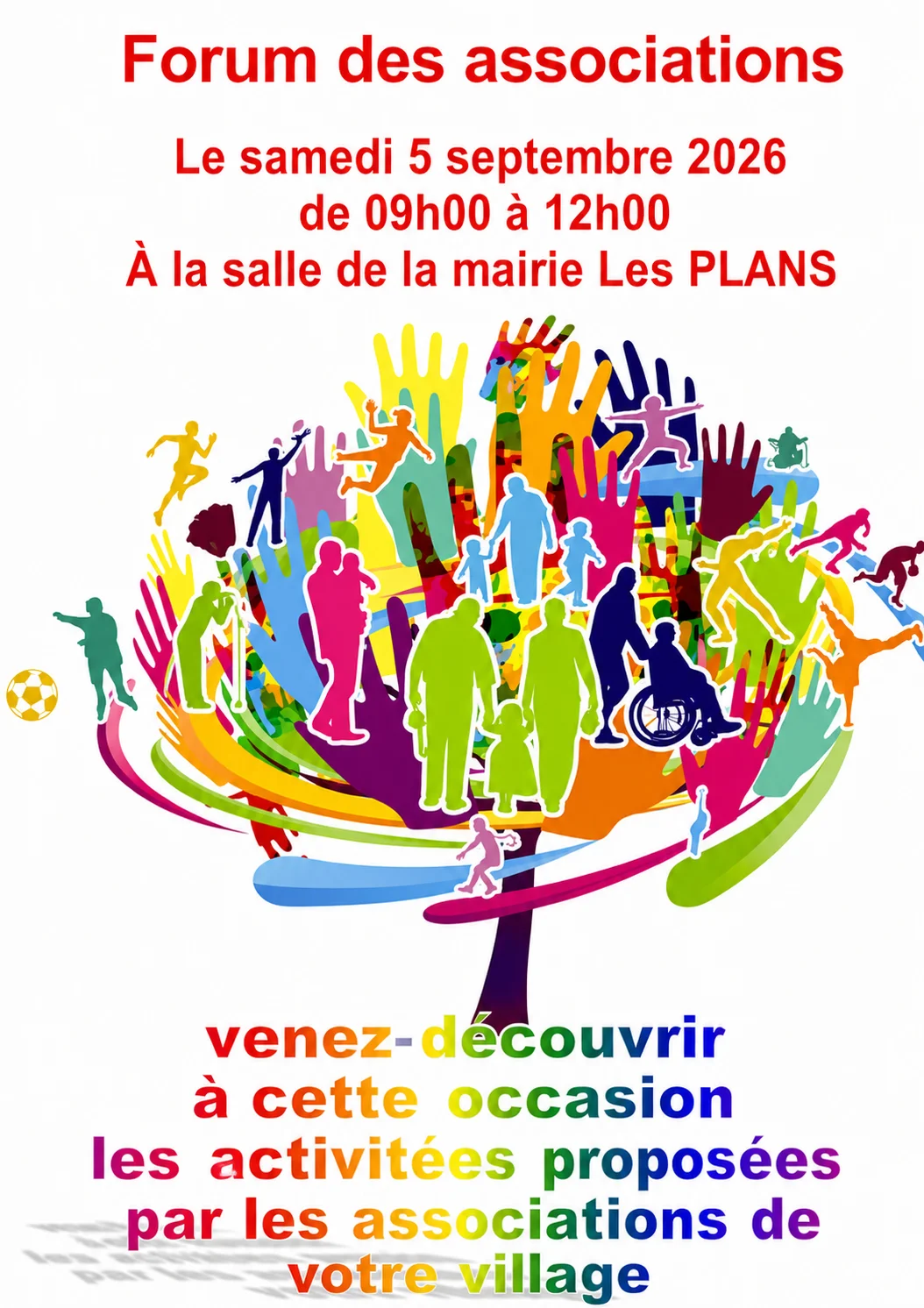 Illustration : Forum des Associations Samedi 05 Septembre 2026